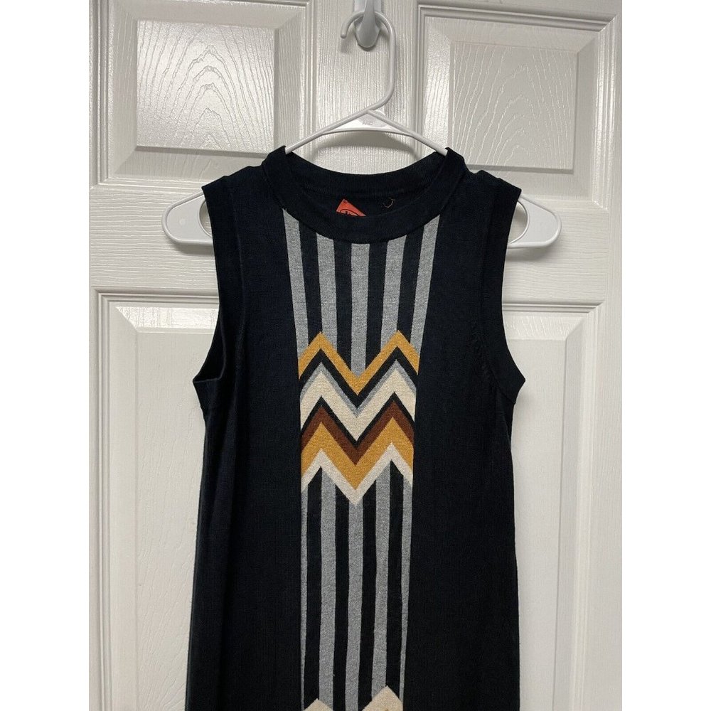 Missoni For Target Zig Zag Black Patchwork Sleeve… - image 2